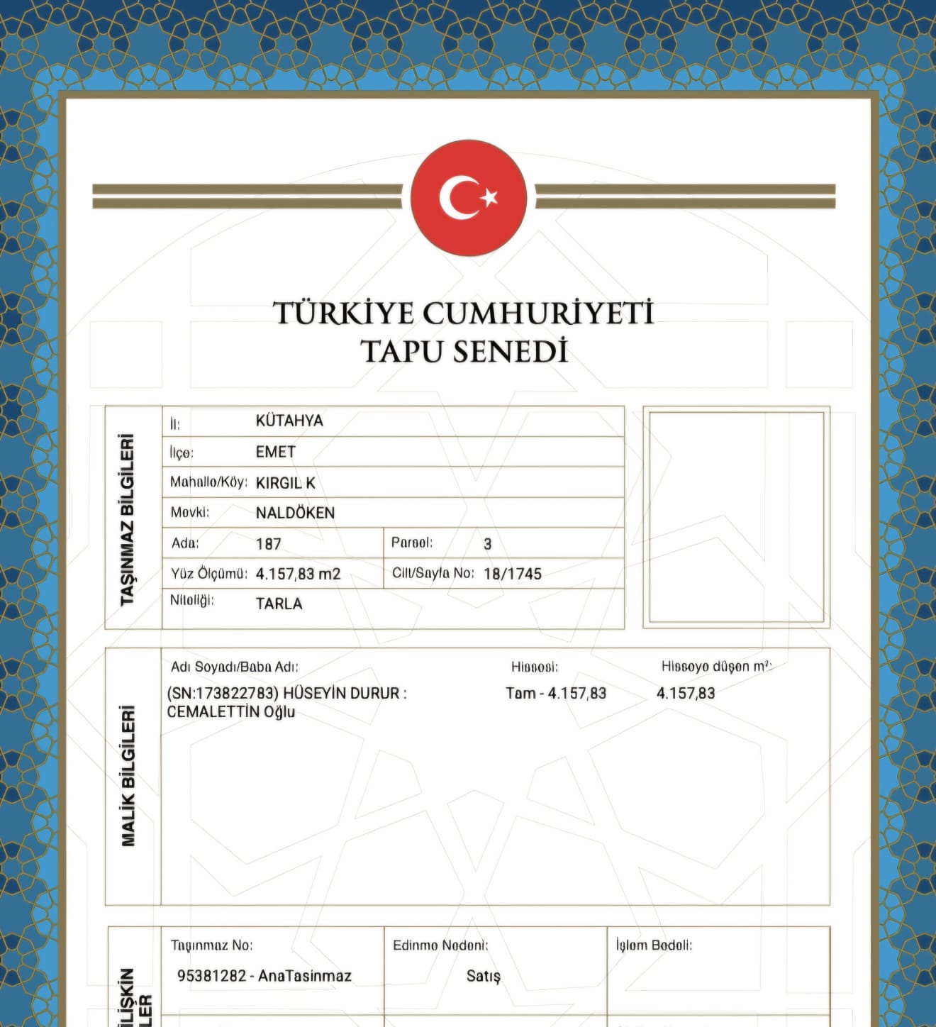 İlan Fotoğrafı
